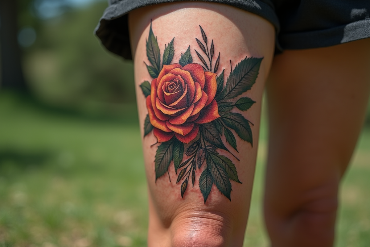 tatouage 20cm